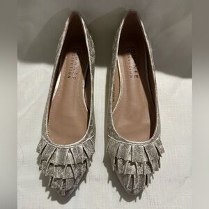 Journee Collection Gold Flats Size 7.5
